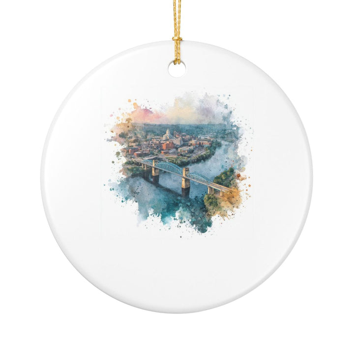 Chattanooga Ornament: Unique Chattanooga Souvenir, Chattanooga Xmas Decor, and Authentic Chattanooga Gift
