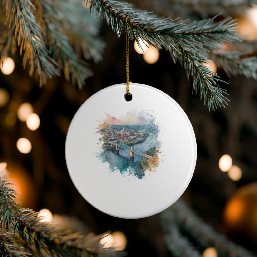 Chattanooga Ornament: Unique Chattanooga Souvenir, Chattanooga Xmas Decor, and Authentic Chattanooga Gift