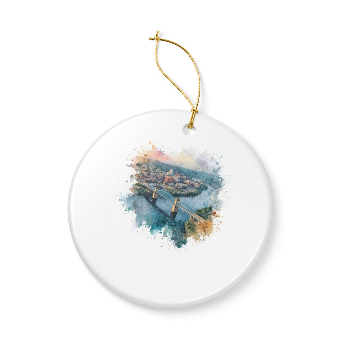 Chattanooga Ornament: Unique Chattanooga Souvenir, Chattanooga Xmas Decor, and Authentic Chattanooga Gift