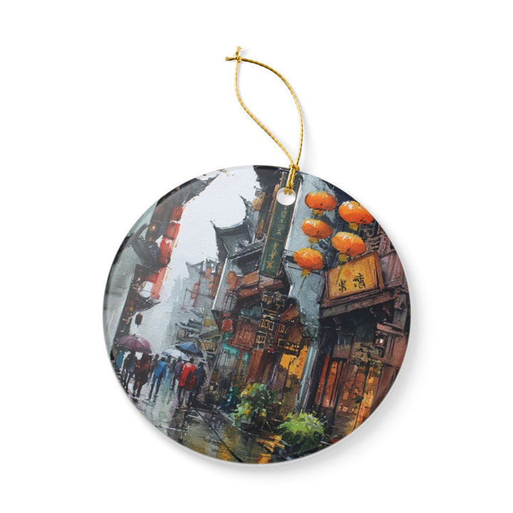 Chengdu China Ornament: Unique Chengdu Souvenir, Chengdu China Xmas Decor, and Authentic Chengdu Gift