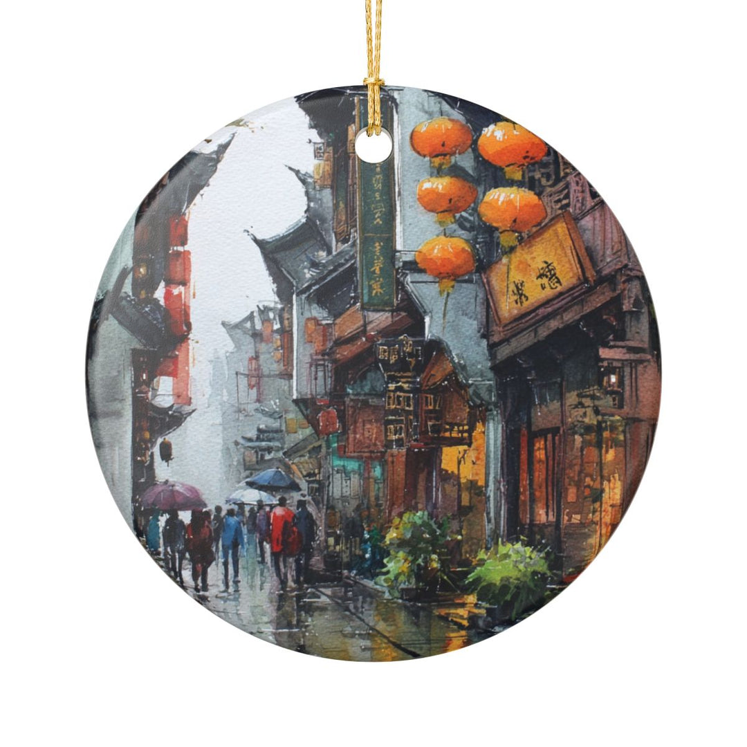 Chengdu China Ornament: Unique Chengdu Souvenir, Chengdu China Xmas Decor, and Authentic Chengdu Gift