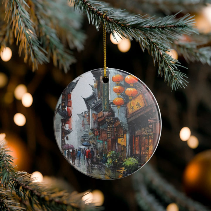 Chengdu China Ornament: Unique Chengdu Souvenir, Chengdu China Xmas Decor, and Authentic Chengdu Gift