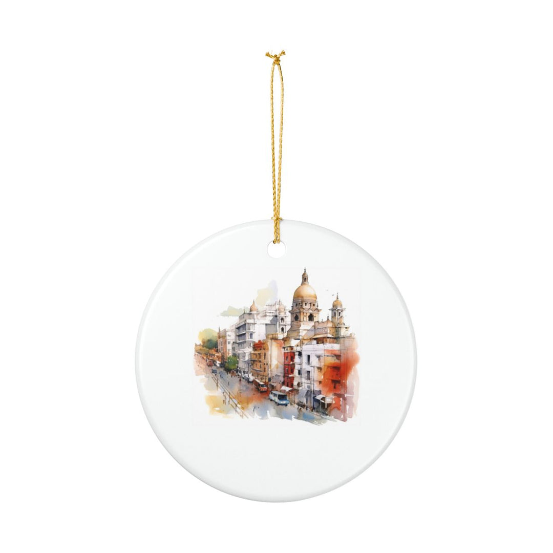 Chennai India Ornament: Unique Chennai Souvenir, Chennai India Xmas Decor, and Authentic Chennai Gift
