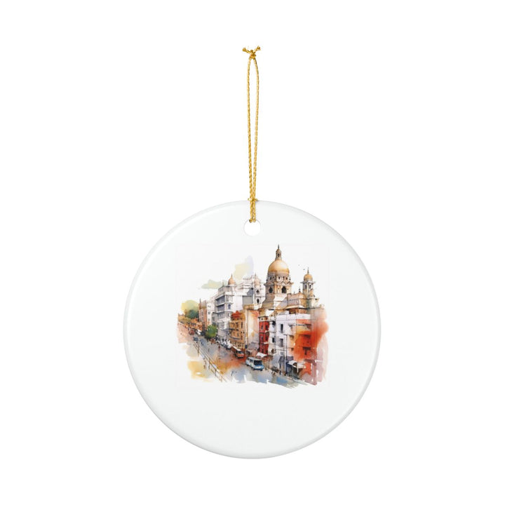 Chennai India Ornament: Unique Chennai Souvenir, Chennai India Xmas Decor, and Authentic Chennai Gift
