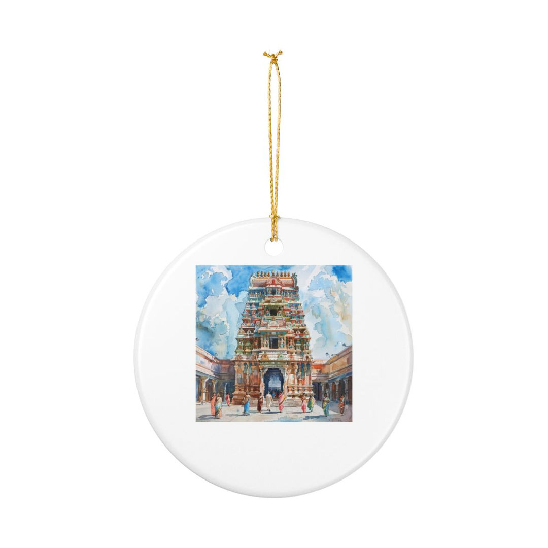 Chennai India Ornament: Unique Chennai Souvenir, Chennai India Xmas Decor, and Authentic Chennai Gift
