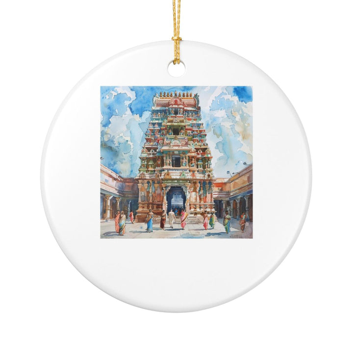 Chennai India Ornament: Unique Chennai Souvenir, Chennai India Xmas Decor, and Authentic Chennai Gift