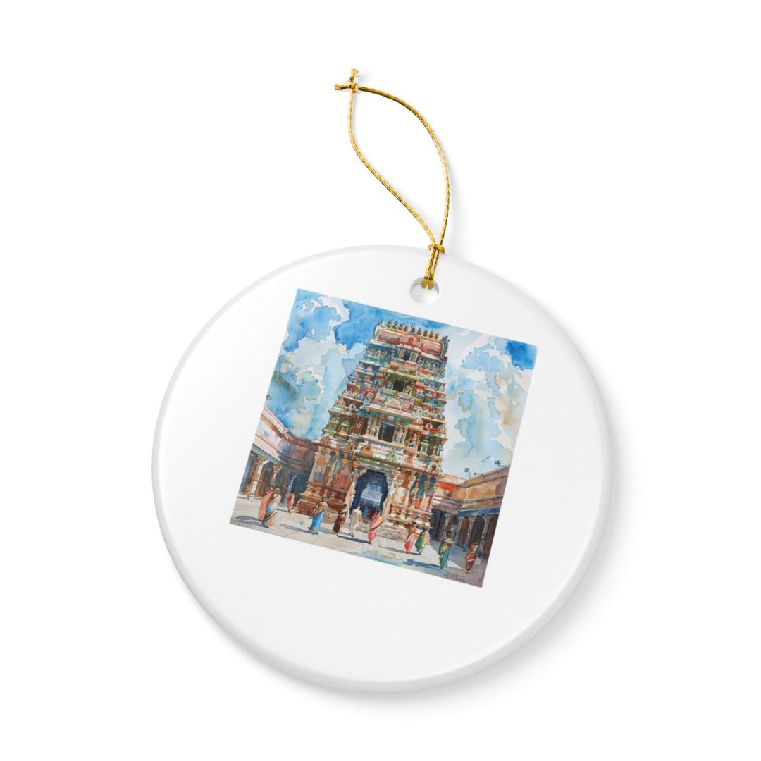 Chennai India Ornament: Unique Chennai Souvenir, Chennai India Xmas Decor, and Authentic Chennai Gift