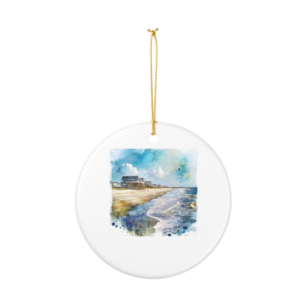 Cherry Grove Beach SC Ornament: Unique Cherry Grove Beach Souvenir, Cherry Grove Beach South Carolina Xmas Decor, and Authentic Cherry Grove Beach Gift