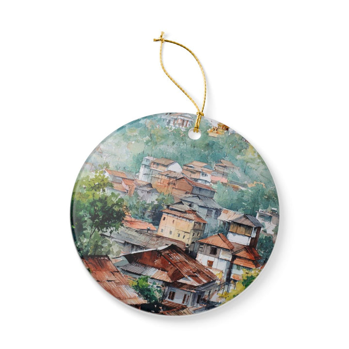 Chiang Mai Thailand Ornament: Unique Chiang Mai Souvenir, Chiang Mai Thailand Xmas Decor, and Authentic Chiang Mai Gift