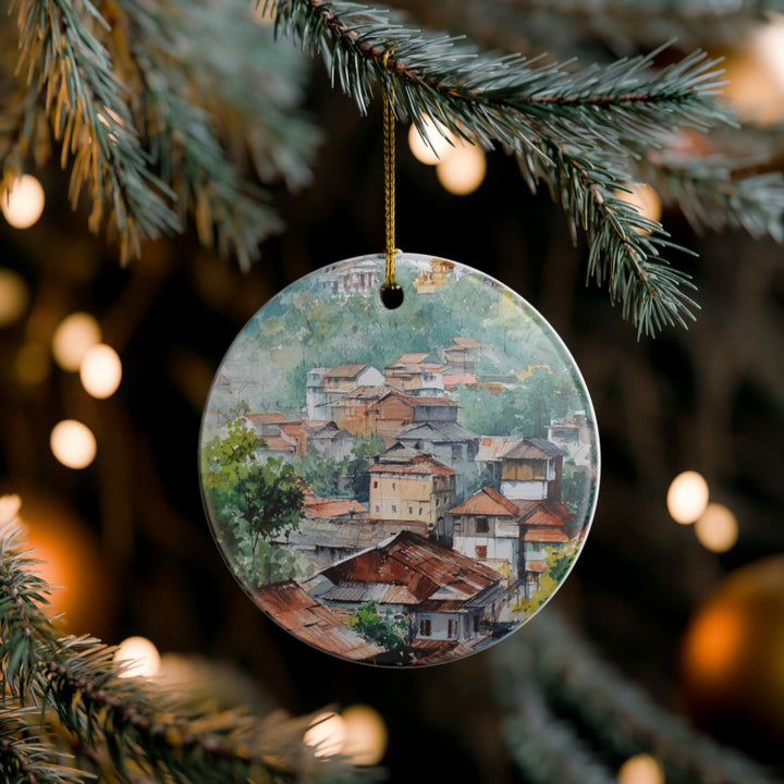 Chiang Mai Thailand Ornament: Unique Chiang Mai Souvenir, Chiang Mai Thailand Xmas Decor, and Authentic Chiang Mai Gift