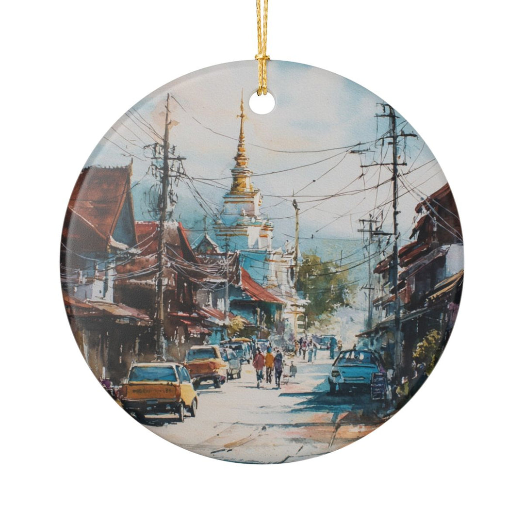 Chiang Rai Ornament: Unique Chiang Rai Souvenir, Chiang Rai Xmas Decor, and Authentic Chiang Rai Gift