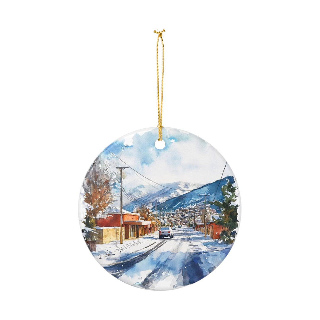 Chillan Chile Ornament: Unique Chillan Chile Souvenir, Chillan Chile Xmas Decor, and Authentic Chillan Chile Gift
