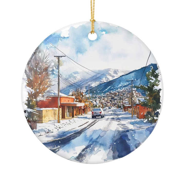 Chillan Chile Ornament: Unique Chillan Chile Souvenir, Chillan Chile Xmas Decor, and Authentic Chillan Chile Gift