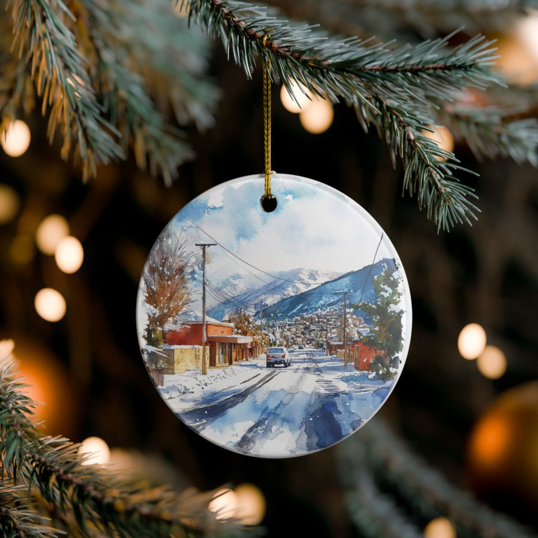 Chillan Chile Ornament: Unique Chillan Chile Souvenir, Chillan Chile Xmas Decor, and Authentic Chillan Chile Gift