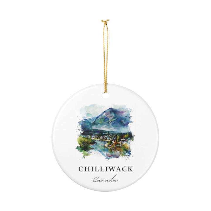 Chilliwack Canada Ornament: Unique Chilliwack Souvenir, Chilliwack Canada Xmas Decor, and Authentic Chilliwack Gift