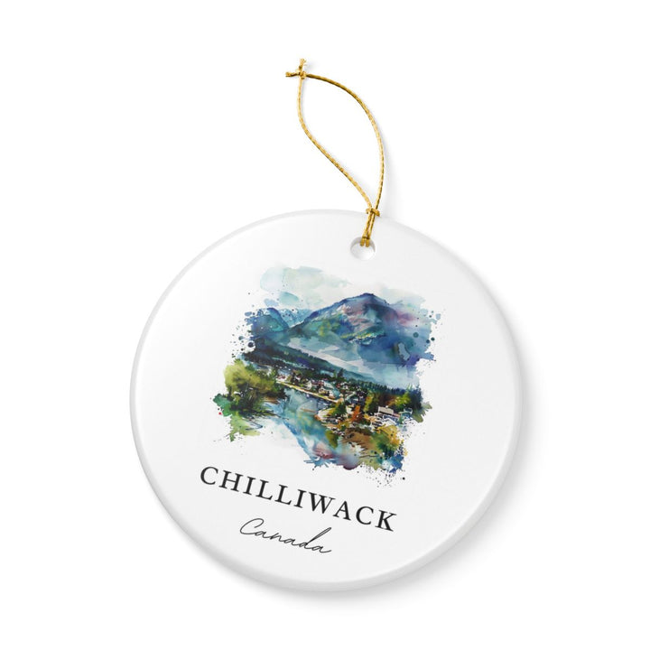 Chilliwack Canada Ornament: Unique Chilliwack Souvenir, Chilliwack Canada Xmas Decor, and Authentic Chilliwack Gift