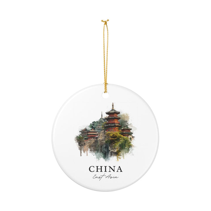 China China Ornament: Unique China Souvenir, China China Xmas Decor, and Authentic China Gift