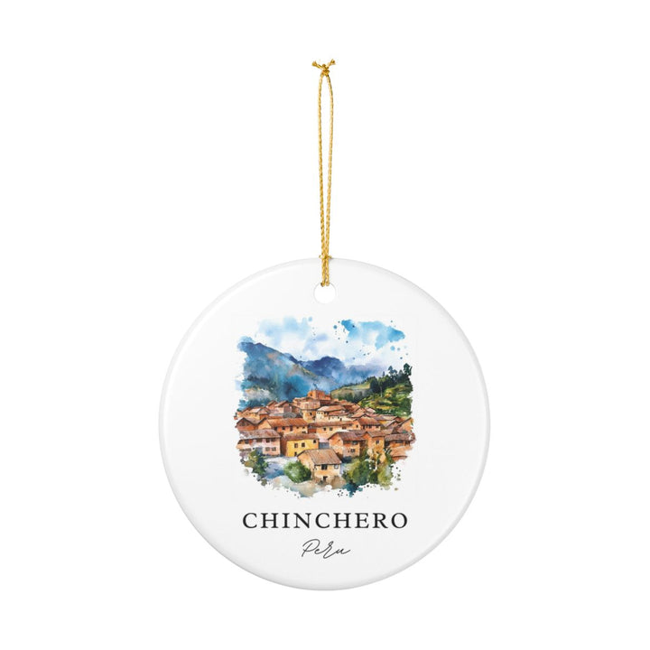 Chinchero Peru Ornament: Unique Chinchero Souvenir, Chinchero Peru Xmas Decor, and Authentic Chinchero Gift