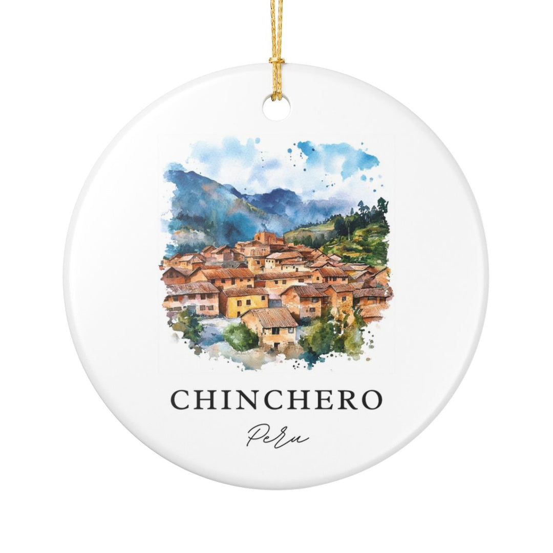 Chinchero Peru Ornament: Unique Chinchero Souvenir, Chinchero Peru Xmas Decor, and Authentic Chinchero Gift