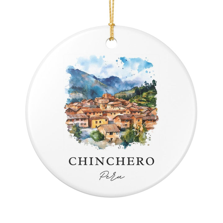 Chinchero Peru Ornament: Unique Chinchero Souvenir, Chinchero Peru Xmas Decor, and Authentic Chinchero Gift