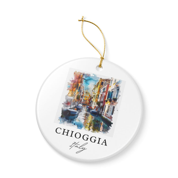 Chioggia Italy Ornament: Unique Chioggia Italy Souvenir, Chioggia Italy Xmas Decor, and Authentic Chioggia Italy Gift