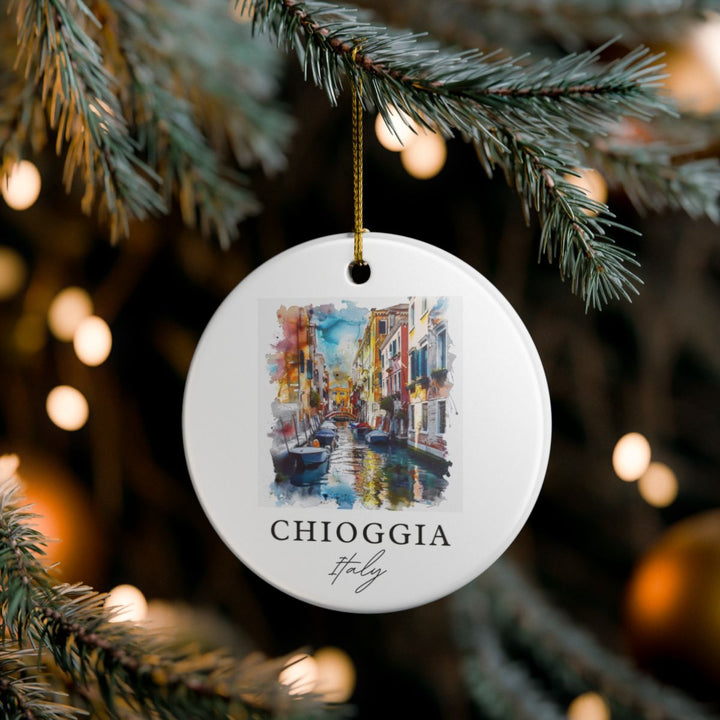Chioggia Italy Ornament: Unique Chioggia Italy Souvenir, Chioggia Italy Xmas Decor, and Authentic Chioggia Italy Gift