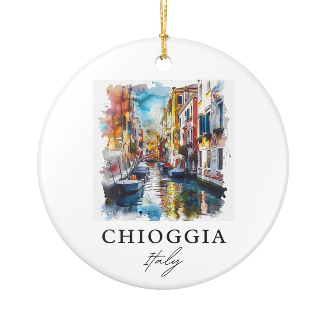 Chioggia Italy Ornament: Unique Chioggia Italy Souvenir, Chioggia Italy Xmas Decor, and Authentic Chioggia Italy Gift