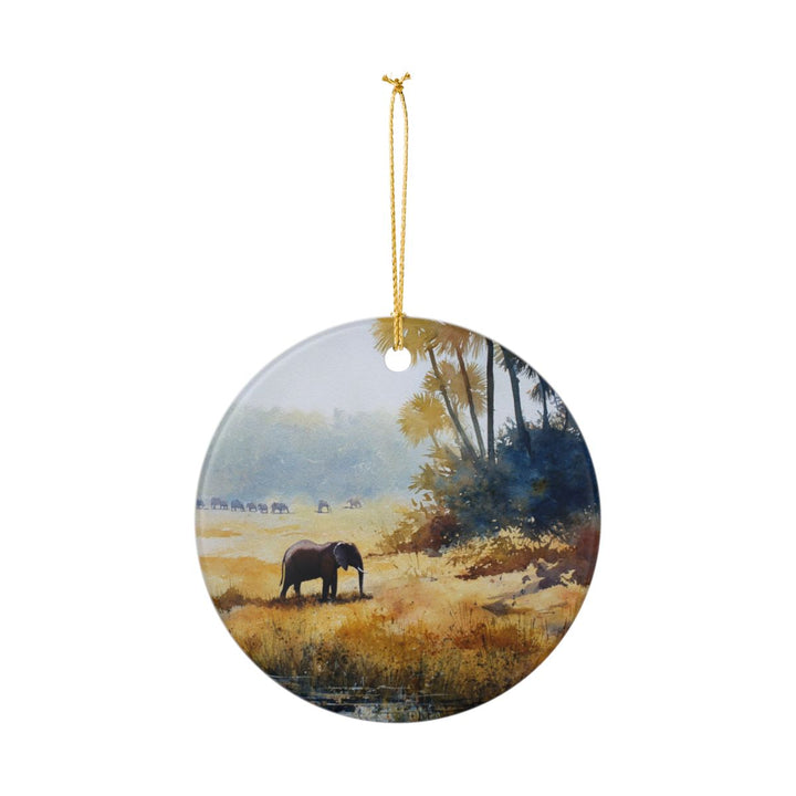 Chobe National Park Botswana Ornament: Unique Chobe National Park Souvenir, Chobe National Park Botswana Xmas Decor, and Authentic Chobe National Park Gift