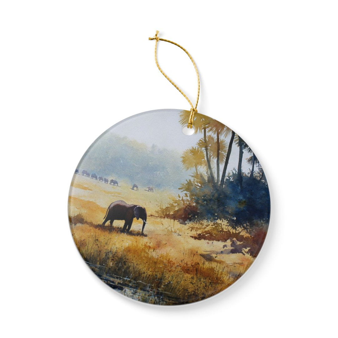 Chobe National Park Botswana Ornament: Unique Chobe National Park Souvenir, Chobe National Park Botswana Xmas Decor, and Authentic Chobe National Park Gift