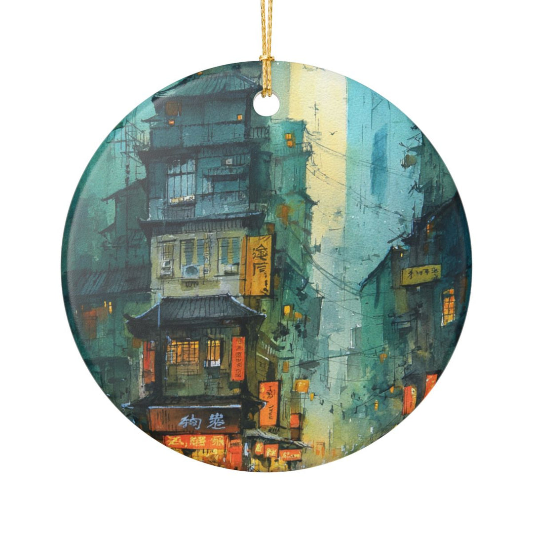 Chongqing China Ornament: Unique Chongqing Souvenir, Chongqing China Xmas Decor, and Authentic Chongqing Gift