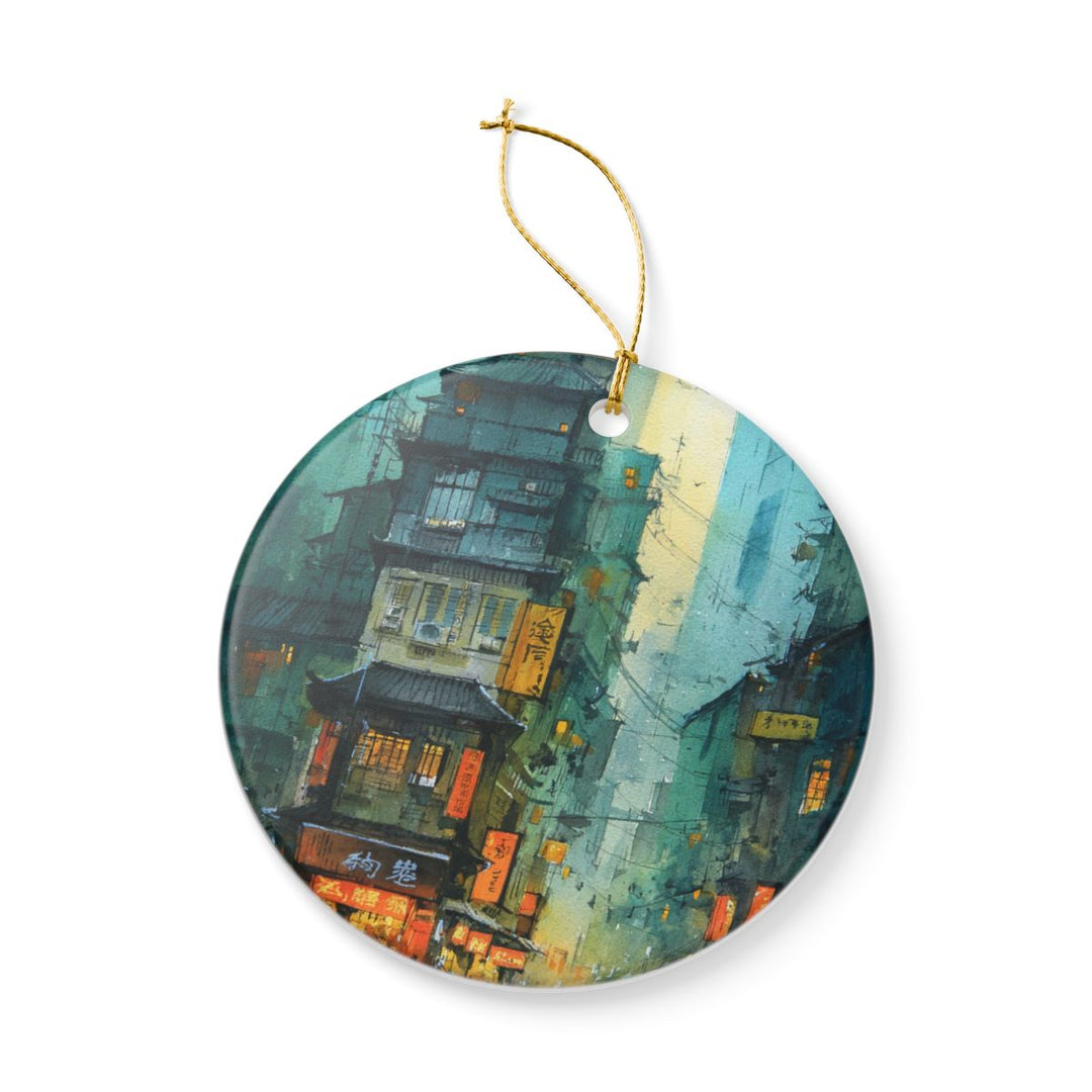 Chongqing China Ornament: Unique Chongqing Souvenir, Chongqing China Xmas Decor, and Authentic Chongqing Gift