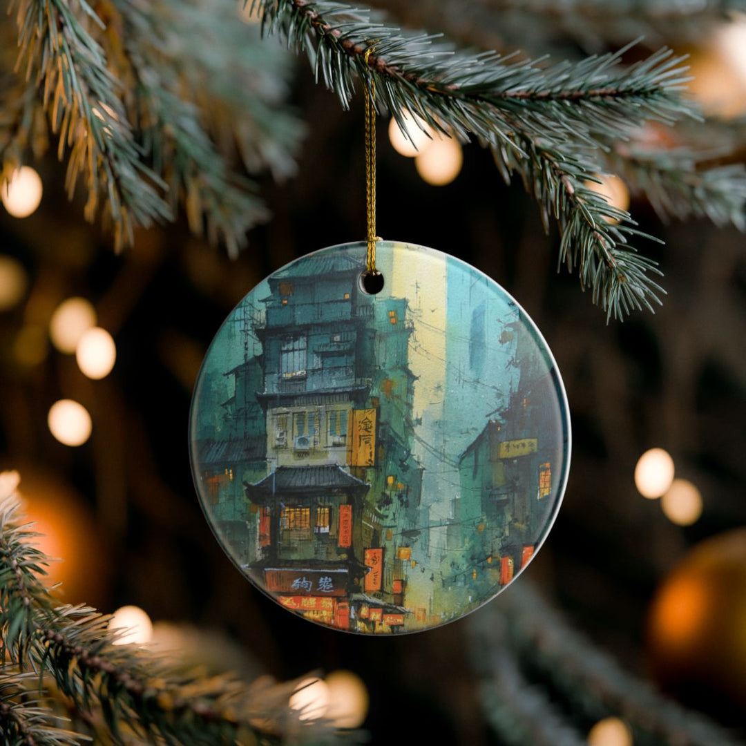 Chongqing China Ornament: Unique Chongqing Souvenir, Chongqing China Xmas Decor, and Authentic Chongqing Gift