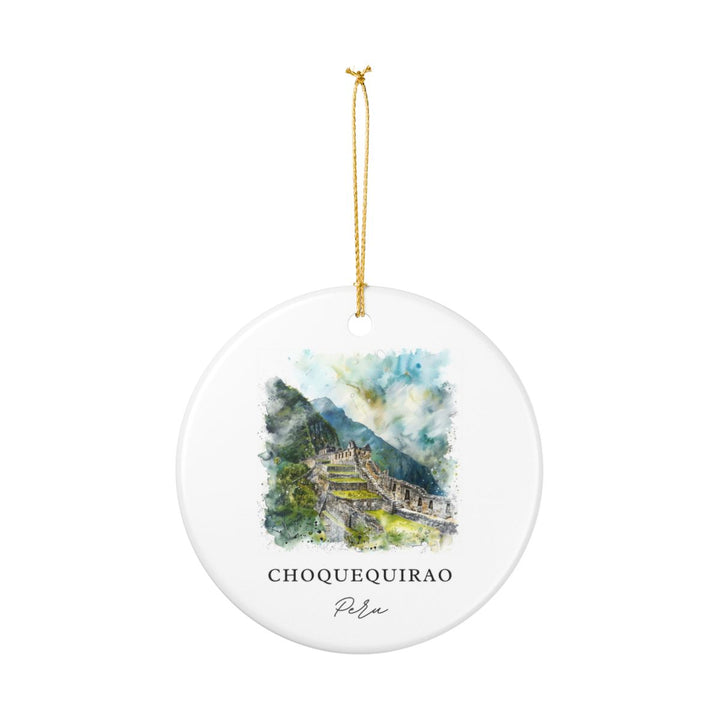 Choquequirao Peru Ornament: Unique Choquequirao Souvenir, Choquequirao Peru Xmas Decor, and Authentic Choquequirao Gift