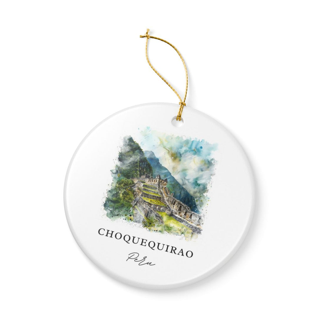 Choquequirao Peru Ornament: Unique Choquequirao Souvenir, Choquequirao Peru Xmas Decor, and Authentic Choquequirao Gift
