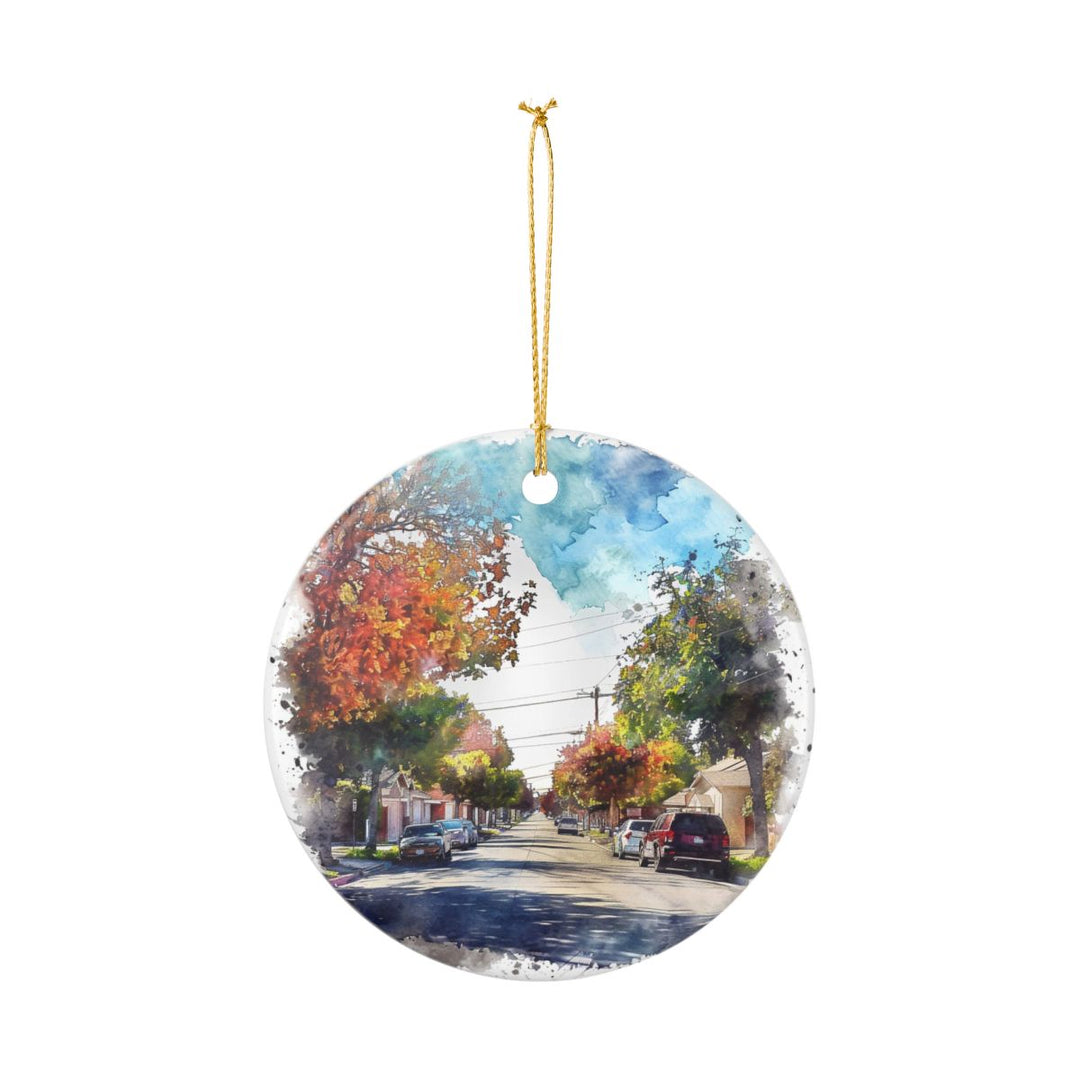 Citrus Heights California USA Ornament: Unique Citrus Heights Souvenir, Citrus Heights California Xmas Decor, and Authentic Citrus Heights Gift