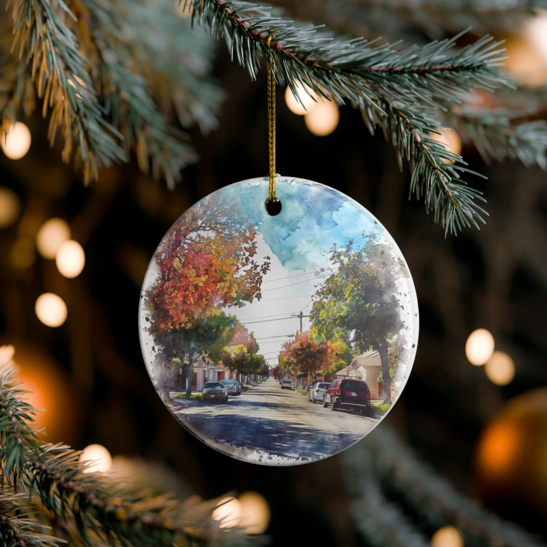 Citrus Heights California USA Ornament: Unique Citrus Heights Souvenir, Citrus Heights California Xmas Decor, and Authentic Citrus Heights Gift