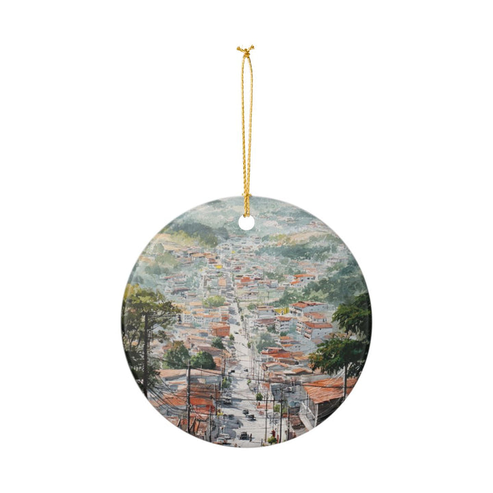 Ciudad del Este Paraguay Ornament: Unique Ciudad del Este Paraguay Souvenir, Ciudad del Este Paraguay Xmas Decor, and Authentic Ciudad del Este Paraguay Gift