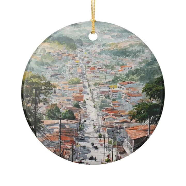 Ciudad del Este Paraguay Ornament: Unique Ciudad del Este Paraguay Souvenir, Ciudad del Este Paraguay Xmas Decor, and Authentic Ciudad del Este Paraguay Gift