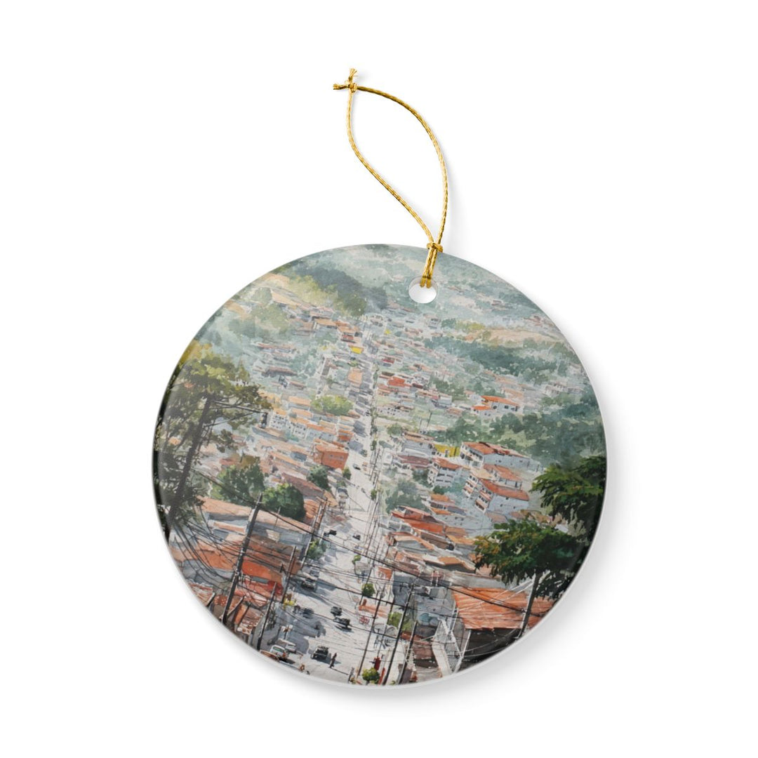 Ciudad del Este Paraguay Ornament: Unique Ciudad del Este Paraguay Souvenir, Ciudad del Este Paraguay Xmas Decor, and Authentic Ciudad del Este Paraguay Gift