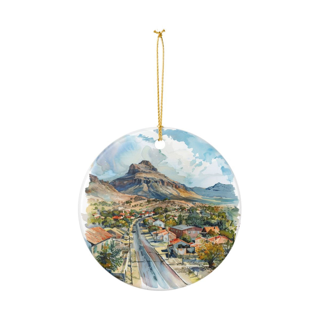 Clarens South Africa Ornament: Unique Clarens Souvenir, Clarens South Africa Xmas Decor, and Authentic Clarens Gift