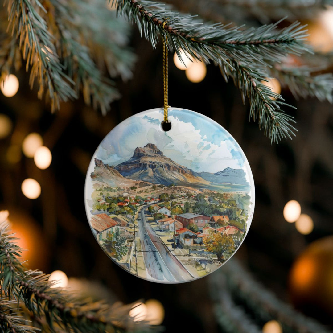 Clarens South Africa Ornament: Unique Clarens Souvenir, Clarens South Africa Xmas Decor, and Authentic Clarens Gift