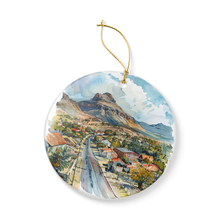 Clarens South Africa Ornament: Unique Clarens Souvenir, Clarens South Africa Xmas Decor, and Authentic Clarens Gift