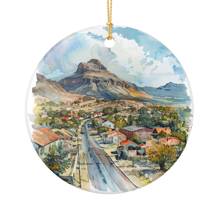 Clarens South Africa Ornament: Unique Clarens Souvenir, Clarens South Africa Xmas Decor, and Authentic Clarens Gift