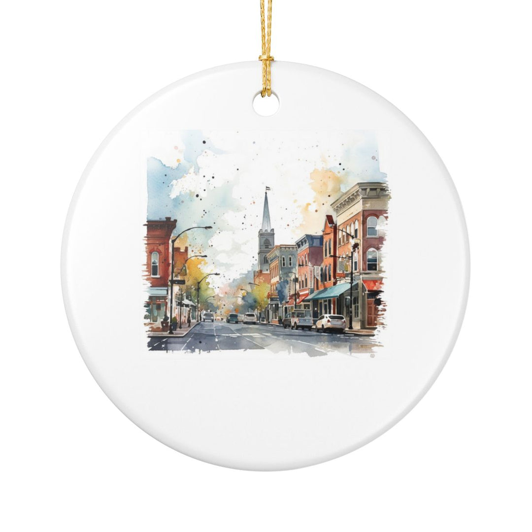 Clarksville Tennessee Tennessee Ornament: Unique Clarksville Souvenir, Clarksville Tennessee Xmas Decor, and Authentic Clarksville Gift