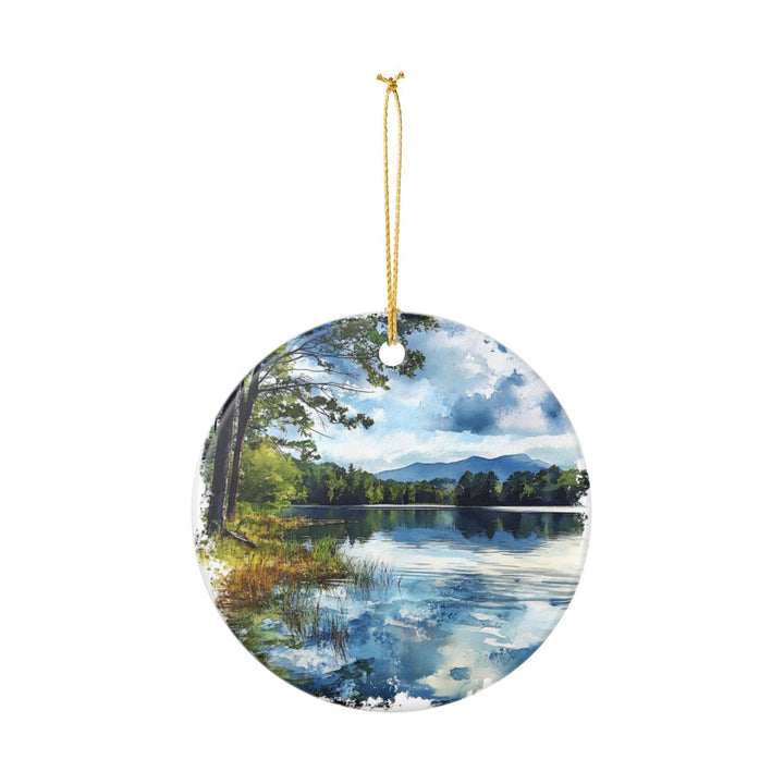 Claytor Lake Virginia USA Ornament: Unique Claytor Lake Souvenir, Claytor Lake Virginia Xmas Decor, and Authentic Claytor Lake Gift