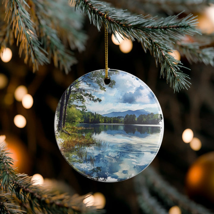 Claytor Lake Virginia USA Ornament: Unique Claytor Lake Souvenir, Claytor Lake Virginia Xmas Decor, and Authentic Claytor Lake Gift