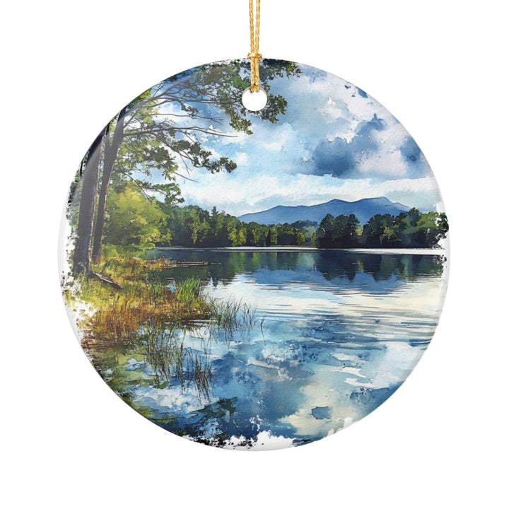 Claytor Lake Virginia USA Ornament: Unique Claytor Lake Souvenir, Claytor Lake Virginia Xmas Decor, and Authentic Claytor Lake Gift