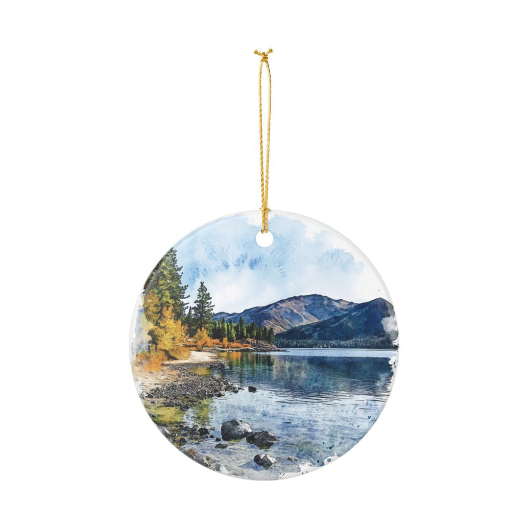Clear Lake California USA Ornament: Unique Clear Lake Souvenir, Clear Lake California Xmas Decor, and Authentic Clear Lake Gift