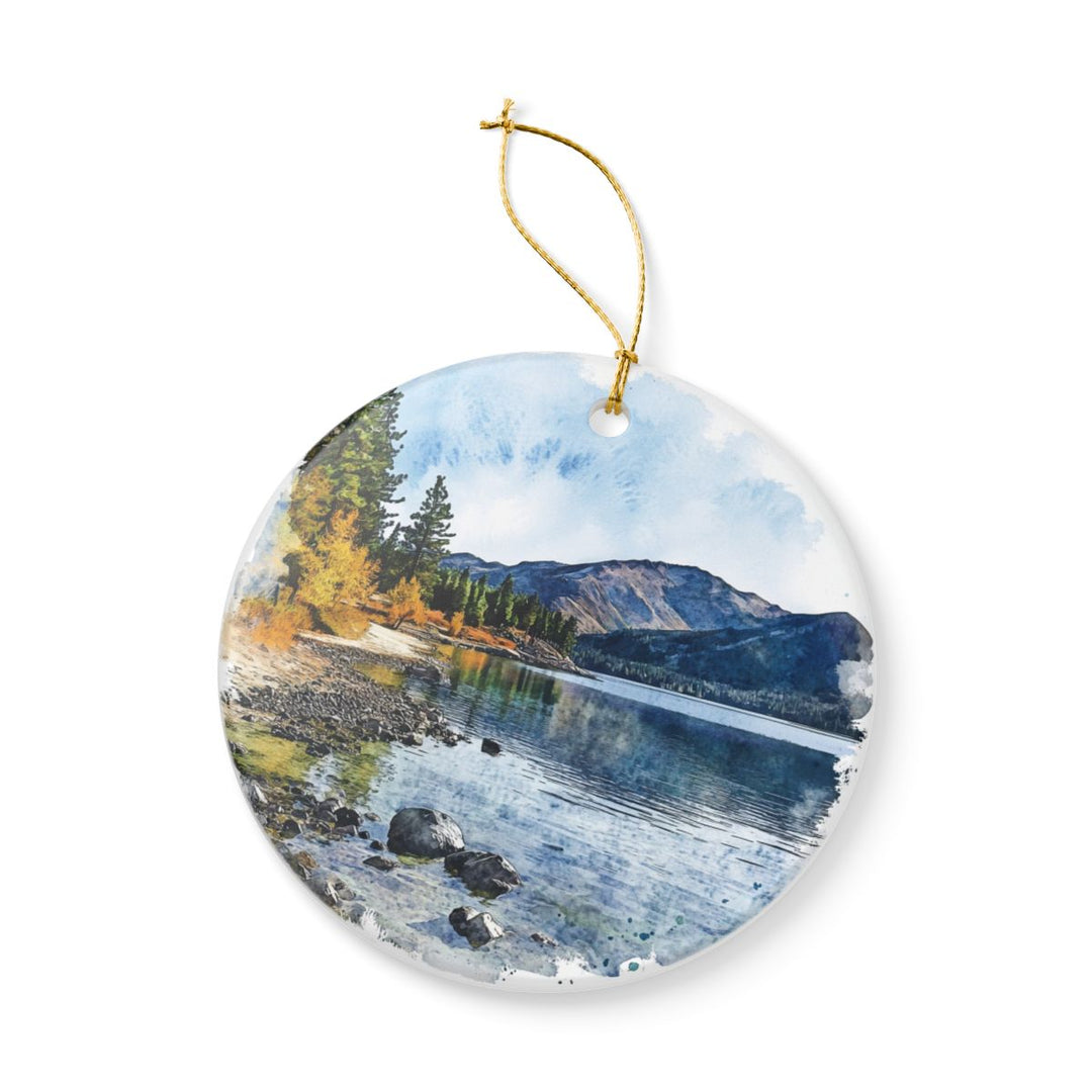 Clear Lake California USA Ornament: Unique Clear Lake Souvenir, Clear Lake California Xmas Decor, and Authentic Clear Lake Gift