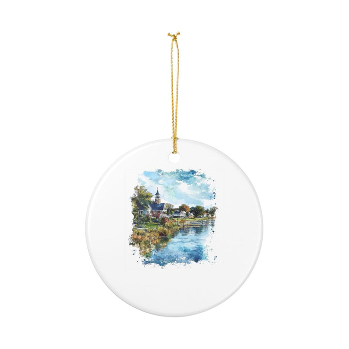 Clear Lake Iowa Ornament: Unique Clear Lake Souvenir, Clear Lake Iowa Xmas Decor, and Authentic Clear Lake Gift